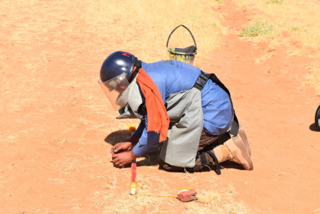 First Basic Demining Training for Female